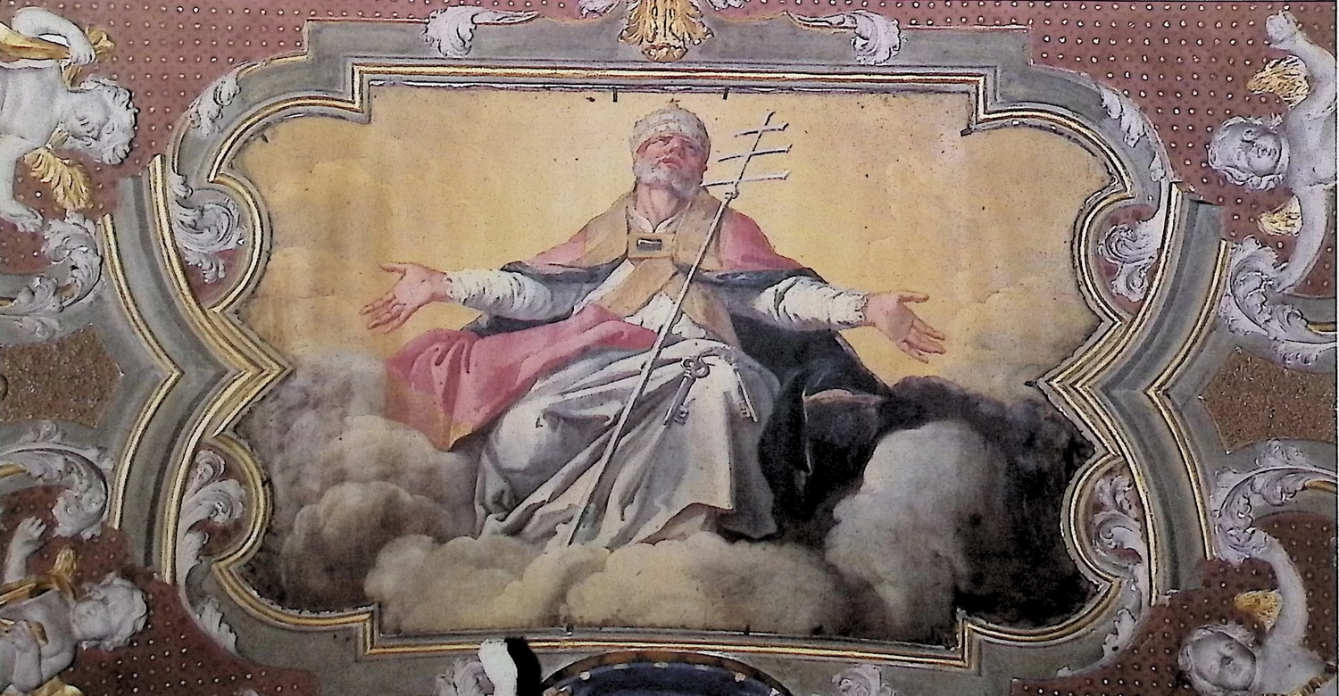 Giacomo Ceruti, il Pitocchetto - San Pietro in gloria, Gandino
